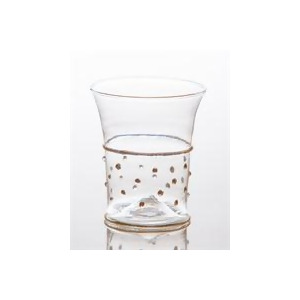 Abigails Gatsby Tumbler In Gold Dots Set of 4 - All