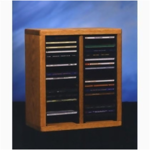 Wood Shed Solid Oak desktop or shelf Cd Cabinet - All