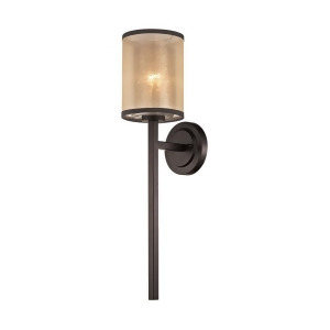 Elk Lighting Diffusion 1 Light Wall Sconce In Oil Rubbed Bronze - All