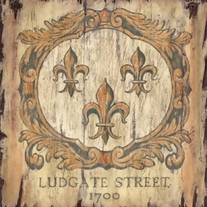 Red Horse Fleur Ludgate Sign - All