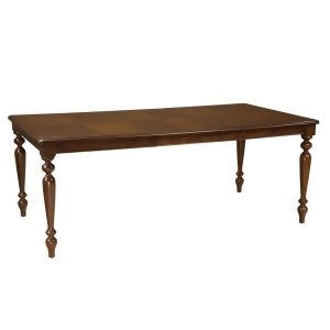 Standard Furniture Woodmont Leg Rectangular Dining Table in Cherry - All