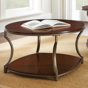Steve Silver Maryland Cocktail Table in Medium Cherry - All