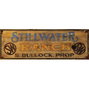 Red Horse Stillwater Sign - All