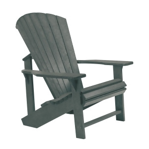 C.r. Plastics Adirondack Chair In Slate Grey - All