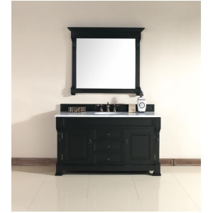 James Martin Brookfield 60 Single Cabinet In Antique Black - All
