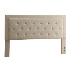 Clayton Headboard King Size-Natural Linen - All