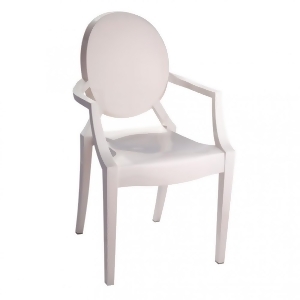Mod Made Louie Arm Chair In Ivory - All