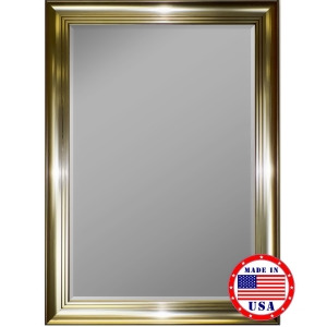 Hitchcock Butterfield 3 Step Pewter Framed Wall Mirror - All