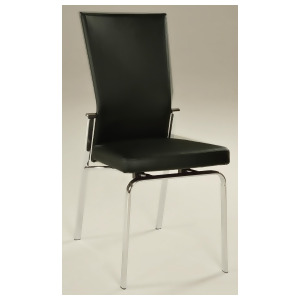 Chintaly Molly Motion Back Side Chair In Black Set of 2 - All