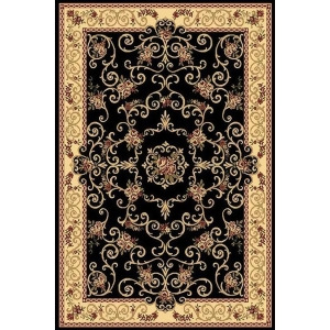 Rugs America New Vision Souvanerie Black 207-Blk Rug - All