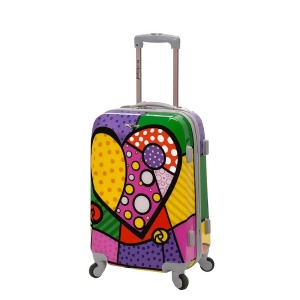 Rockland Heart 20 Polycarbonate Carry On - All