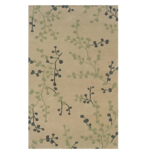 Linon Trio Rug In Beige And Pale Blue 1.10 x 2.10 - All
