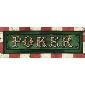 Red Horse Poker Sign - All