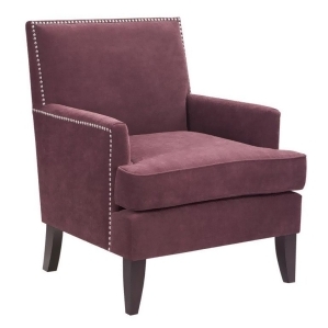 Madison Park Colton Accent Chair In Purple - All