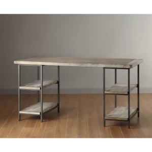 Madison Park Cirque Desk Table In Grey - All