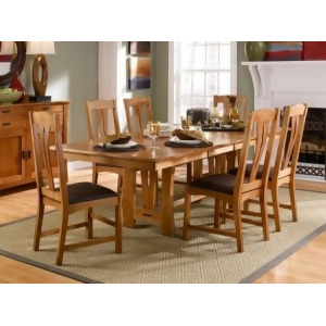 A-america Cattail Bungalow 96 Trestle Table With 18 Leaves - All