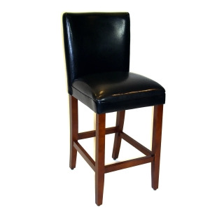 4D Concepts Deluxe Black Barstool in Black - All