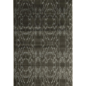 Linon Prisma Rug In Charcoal And White 2'x3' - All