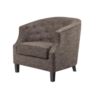 Madison Park Ansley Chocolate Accent Chair - All