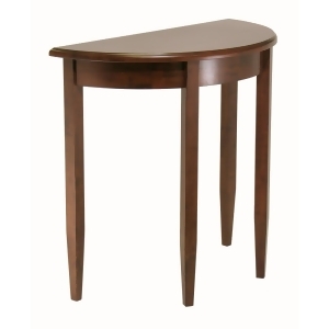 Winsome Wood Concord Half Moon Accent Table - All