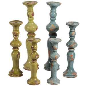 Entrada En30264 Tuscany 3 Piece Candle Holder Set of 2 - All