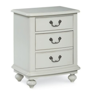 Legacy Inspirations 2 Drawer Nightstand in White - All