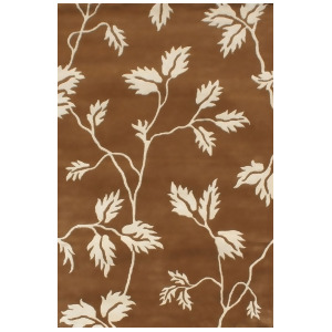 Noble House Florence Collection Rug in Brown / Beige - All