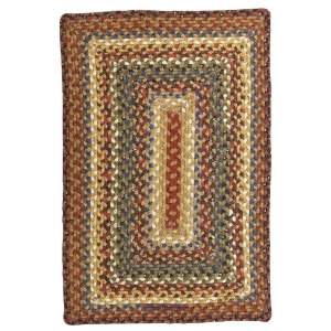 Homespice Biscotti Braided Rectangle Rug - All