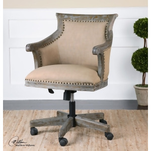 Uttermost Kimalina Linen Accent Chair - All