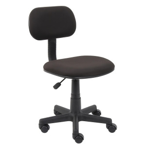 Boss Chairs Boss Black Fabric Steno Chair - All