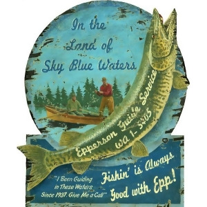 Red Horse Muskie Sign - All