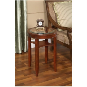 All Things Cedar Classic Accents Glass Tea Table - All