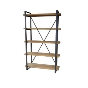 Moes Home Lex 5 Level Shelf in Natural - All
