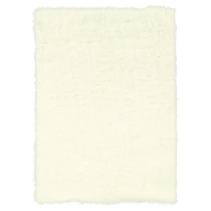 Linon Faux Sheep Rug In White And White 3 x 5 Rug-whitsheep3660 - All