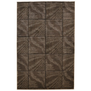 Linon Milan Rug In Brown And Beige 1.10 x 2.10 - All