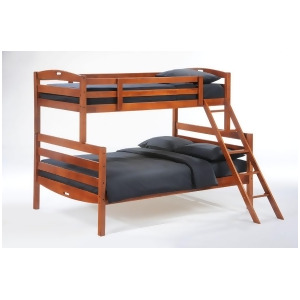 Night and Day Zest Sesame Twin / Full Bunk Bed - All