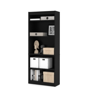 Bestar Standard Bookcase In Black - All