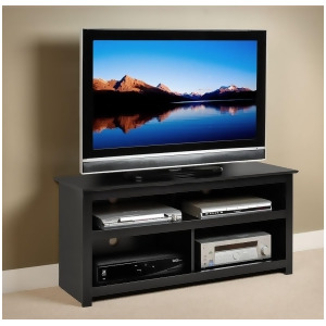 Prepac Vasari Flat Panel Plasma / Lcd Tv Console in Black - All
