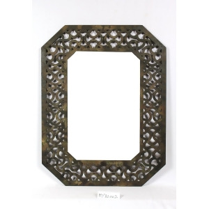 Screen Gems Mirror With Distressed Wood Frame - All
