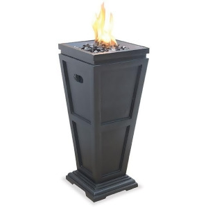 Uniflame Glt1332sp Lp Gas Outdoor Fireplace Medium - All