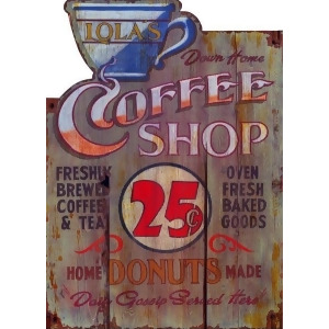 Red Horse Coffee Shop Sign - All
