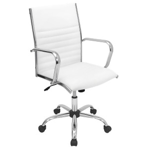 Lumisource Master Office Chair In White - All