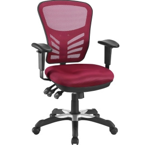 Modway Articulate Office Chair In Red - All