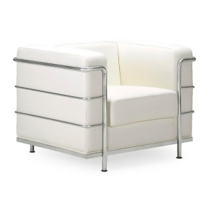 Zuo Fortress Arm Chair in White - All