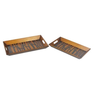 Sterling Industries 51-0009 Set/2 Branch Trays - All