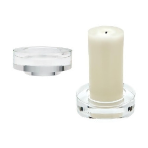 Fluted Crystal Candleholders Set Of 2 - All