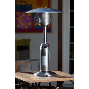 Well Traveled Living Stainless Steel Table Top Patio Heater - All