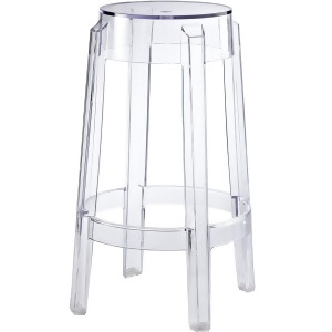 Modway Casper Counter Stool in Clear - All