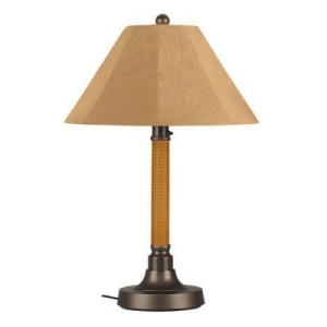 Patio Living Concepts Bahama Weave 34 Table Lamp 26154 - All