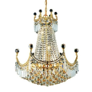 Lighting By Pecaso Taillefer Collection Hanging Fixture D20in H28in Lt 9 ..Gold - All